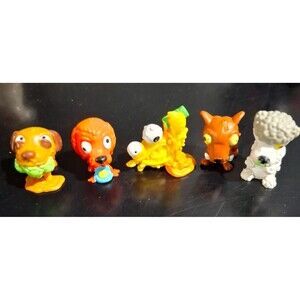 Moose Toys The Ugglys Pet Shop Series 1 Lot of 5  #66 #58 #32 #44 #29